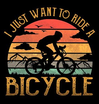 Obrázek 1 produktu Pánské tričko Retro Chci jen Jezdit na Kole