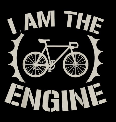 Obrázek produktu Dámské tričko Já jsem Motor I am the Engine