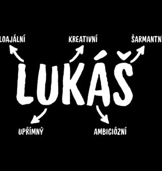 Obrázek 2 produktu Dětské tričko Popis Jména Lukáš