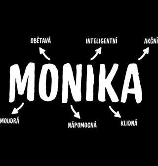 Obrázek 2 produktu Dětské tričko Popis Jména Monika