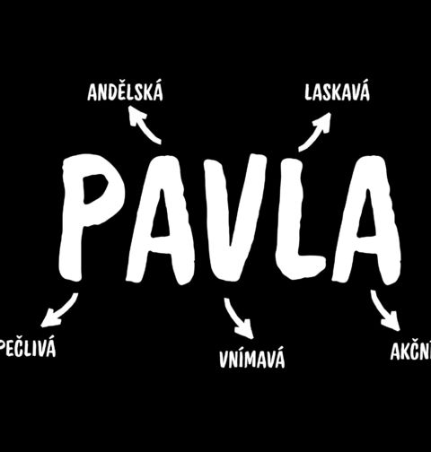 Obrázek produktu Dětské tričko Popis Jména Pavla