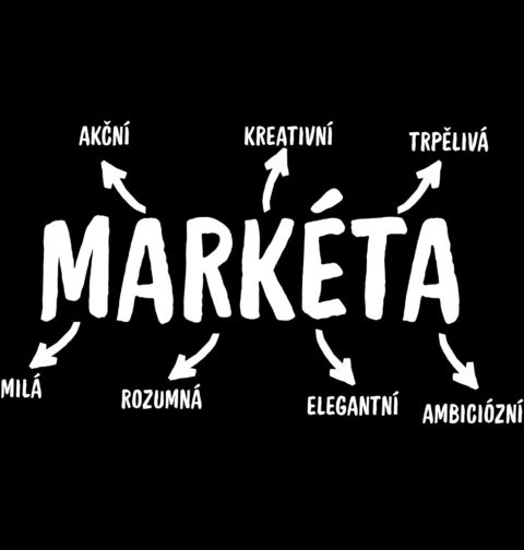 Obrázek produktu Dětské tričko Popis Jména Markéta