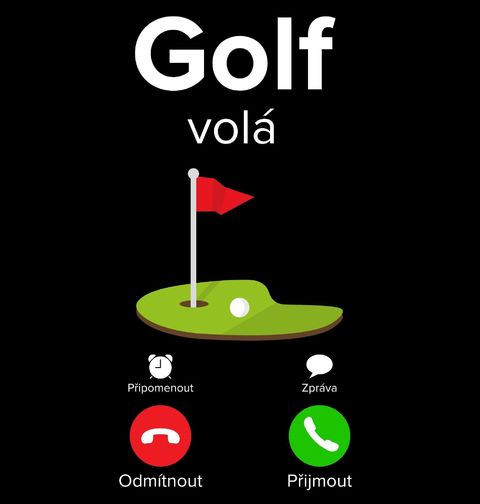 Obrázek produktu Pánská mikina Golf volá Phone Call