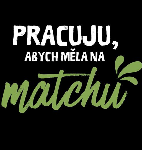 Obrázek produktu Dámské tričko Pracuju, abych měla na matchu