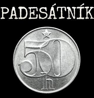 Obrázek 2 produktu Pánské tričko Padesátník 50. Kulatiny Československý Haléř