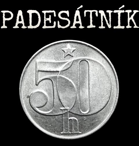 Obrázek produktu Pánské tričko Padesátník 50. Kulatiny Československý Haléř