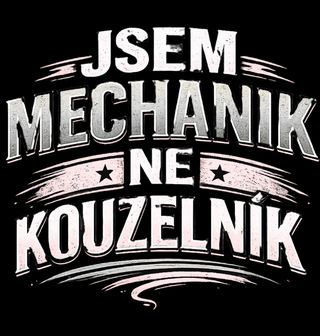 Obrázek 2 produktu Pánská mikina Jsem mechanik, ne kouzelník