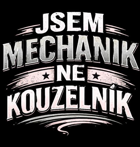 Obrázek produktu Pánské tričko Jsem mechanik, ne kouzelník
