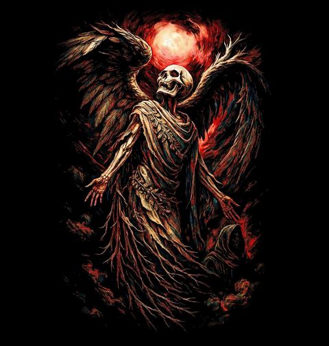 Obrázek produktu Dámské tričko Padlý Anděl Smrti