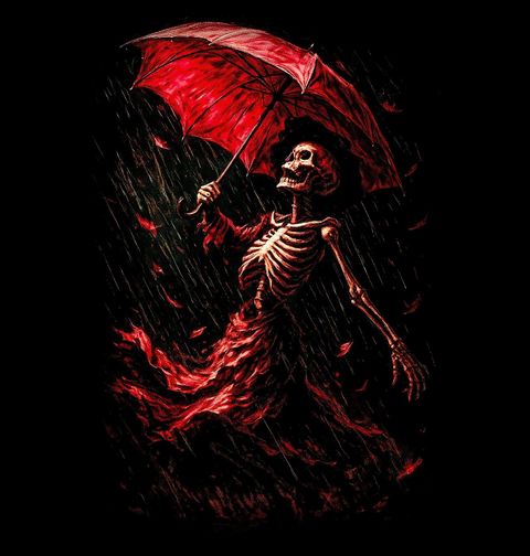 Obrázek produktu Pánská mikina Rudý Déšť Smrti