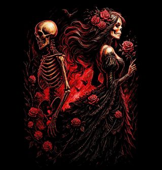 Obrázek 2 produktu Pánské tričko Láska až za Hrob