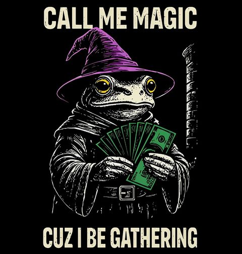 Obrázek produktu Pánské tričko Žabí Kouzelník The Frog Mage Magic: The Gathering