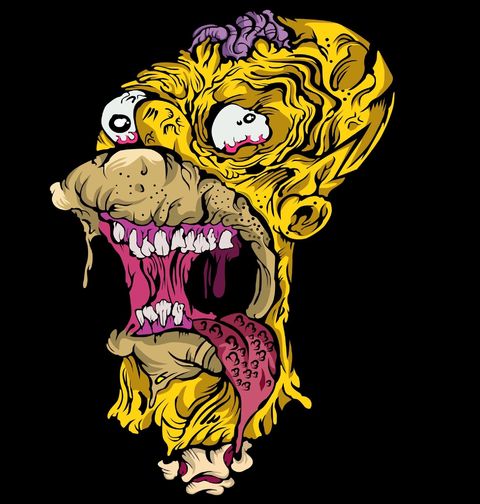 Obrázek produktu Pánská mikina Zmutovaný Homer The Simpsons