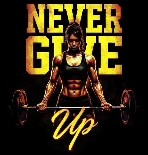 Obrázek produktu Pánská mikina Nikdy se nevzdávej Never Give Up