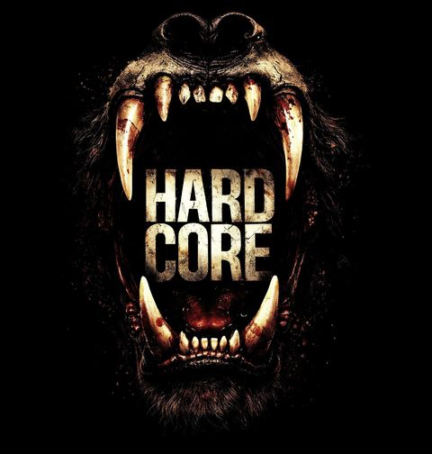 Obrázek produktu Pánská mikina Krvavé Vlčí Tesáky Hardcore