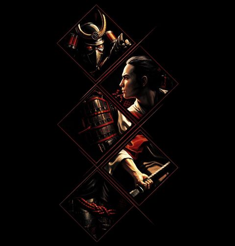 Obrázek produktu Dětské tričko Výcvik Samurajů