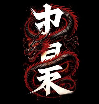 Obrázek 2 produktu Dámské tričko Japonský Ohnivý drak