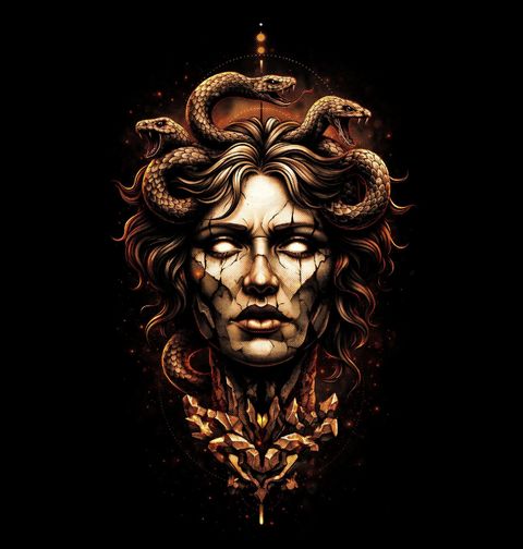 Obrázek produktu Dětské tričko Busta Medúzy