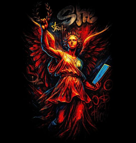 Obrázek produktu Pánské tričko Anděl Spravedlnosti