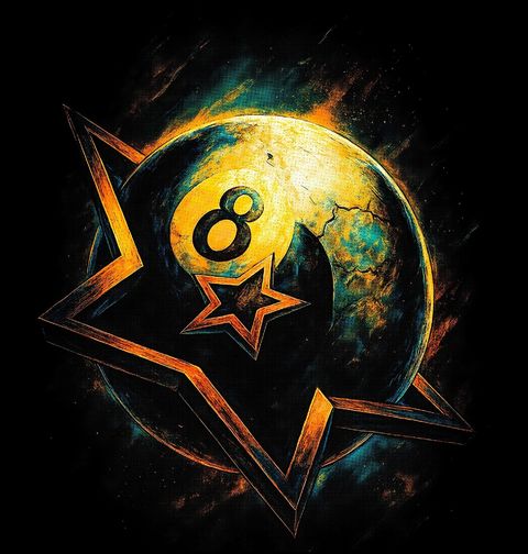 Obrázek produktu Pánské tričko Kulečníková Osmička Osudu