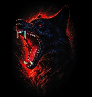 Obrázek 2 produktu Pánská mikina Divoký Řev Vlka