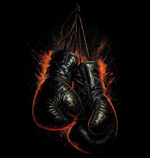 Obrázek produktu Pánské tričko Boxerské Rukavice