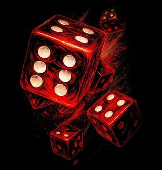 Obrázek 2 produktu Pánská mikina Červené Hrací Kostky