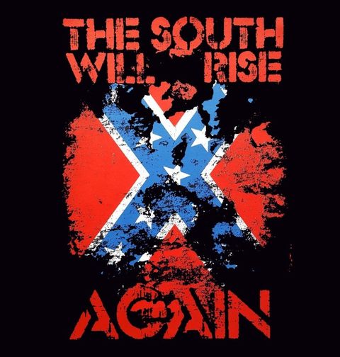 Obrázek produktu Pánské tričko Jich Opět Povstane The South Will Rise Again