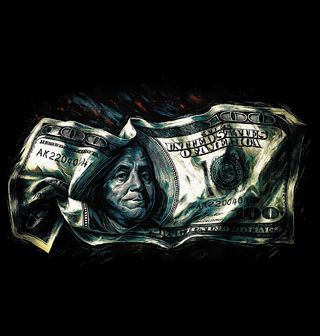 Obrázek 2 produktu Dětské tričko Síla Peněz 100 dolarů