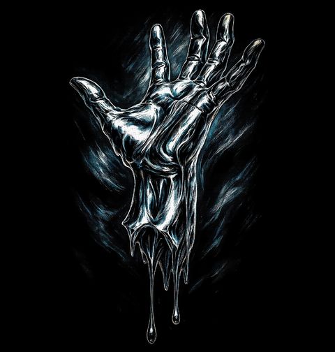 Obrázek produktu Pánská mikina Tekutá Kovová Ruka