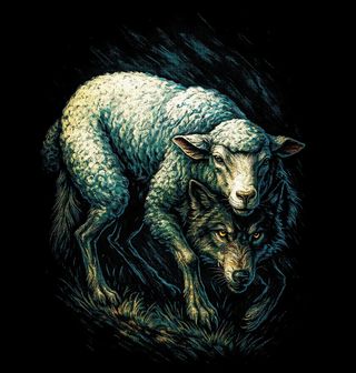 Obrázek 2 produktu Dětské tričko Lstivý Vlk v Přestrojení