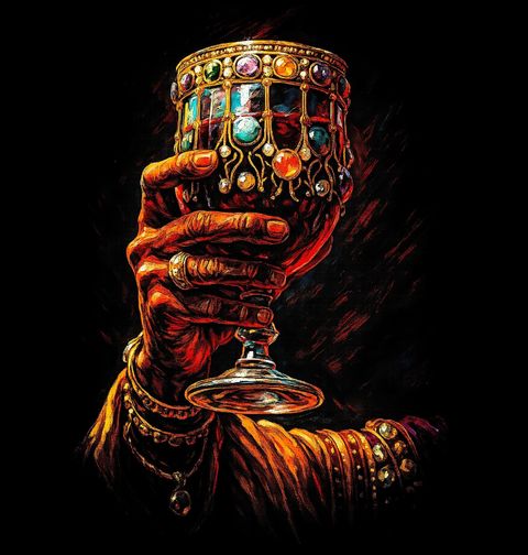 Obrázek produktu Dětské tričko Zdobený Pohár Na Zdraví!