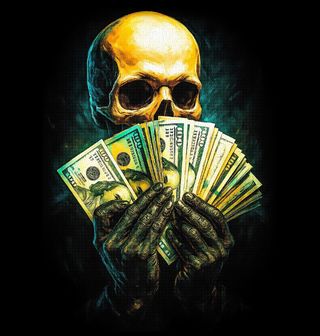 Obrázek 2 produktu Pánské tričko Peníze si do hrobu nevezmeš