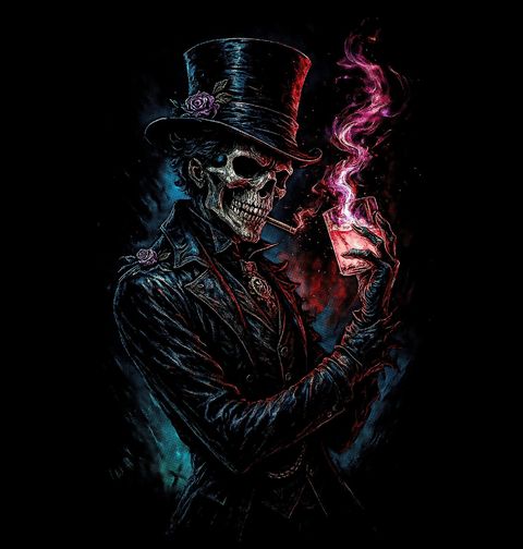 Obrázek produktu Pánská mikina Voodoo Baron Samedi