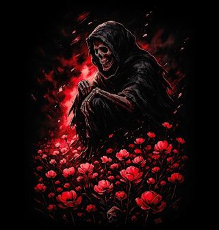 Obrázek 2 produktu Pánské tričko Kostlivec v Makovém Poli