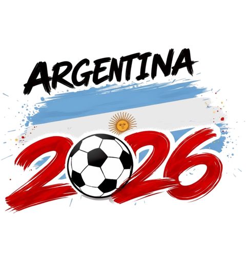 Obrázek produktu Dámské tričko Mistrovství Světa ve Fotbale Argentina 2026