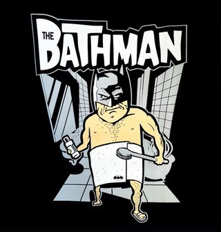 Obrázek 2 produktu Pánské tričko Koupelnový Batman "Bathman"