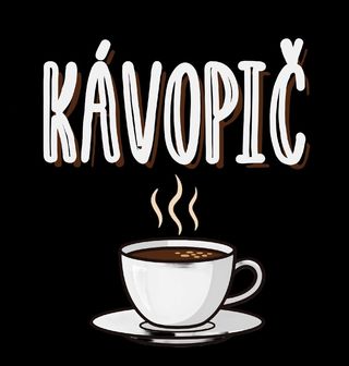 Obrázek 2 produktu Pánské tričko Milovník Pití Kávy Kávopič