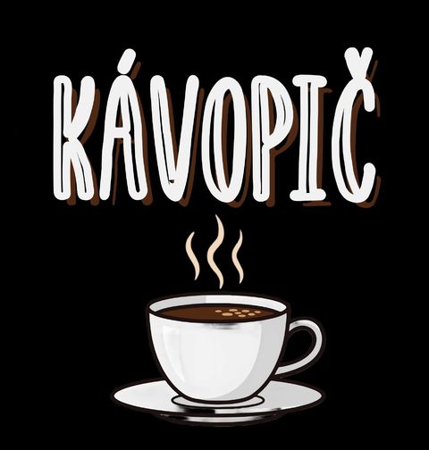 Obrázek produktu Pánské tričko Milovník Pití Kávy Kávopič