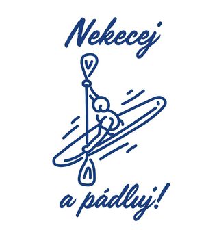 Obrázek 1 produktu Dětské tričko Nekecej a Pádluj Kajakář
