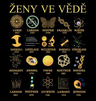 Obrázek 1 produktu Pánská mikina Seznam Ženy ve Vědě