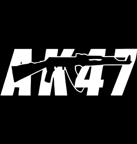 Obrázek produktu Dámské tričko Automatická Zbraň AK-47