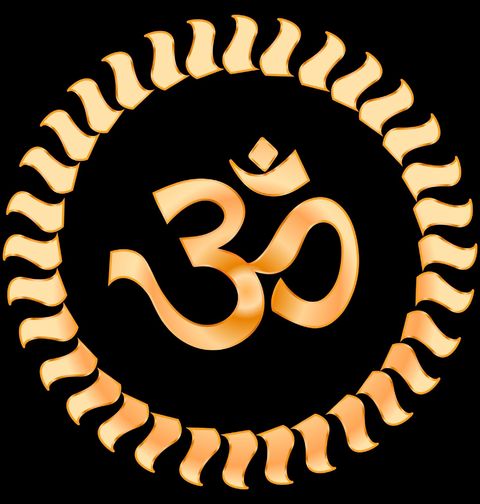 Obrázek produktu Dětské tričko Posvátná Mantra Óhm