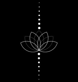 Obrázek 2 produktu Pánská mikina Květ Lotosu v Linii