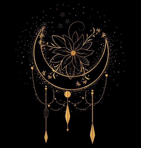 Obrázek produktu Dětské tričko Zlatý Půlměsíc Amulet