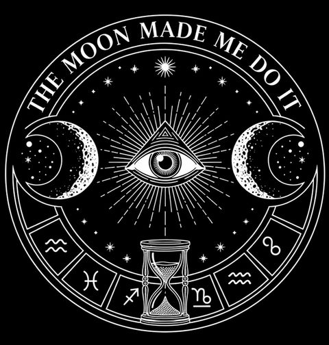 Obrázek produktu Pánská mikina Vševidoucí Oko Měsíc Astrologie