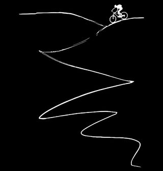 Obrázek 2 produktu Dámské tričko Cesta na Vrchol Cyklista