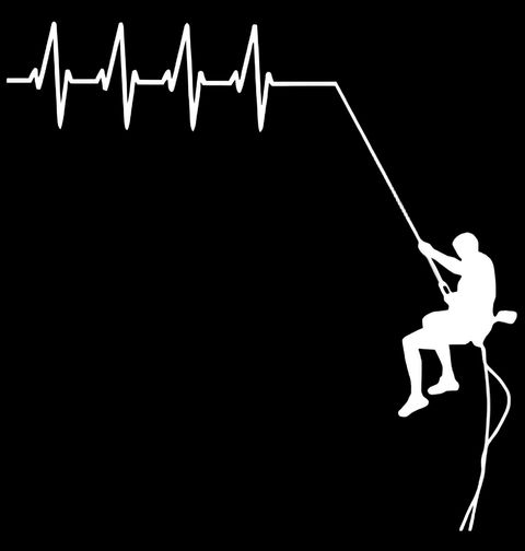 Obrázek produktu Pánské tričko Kardiogram a Horolezec