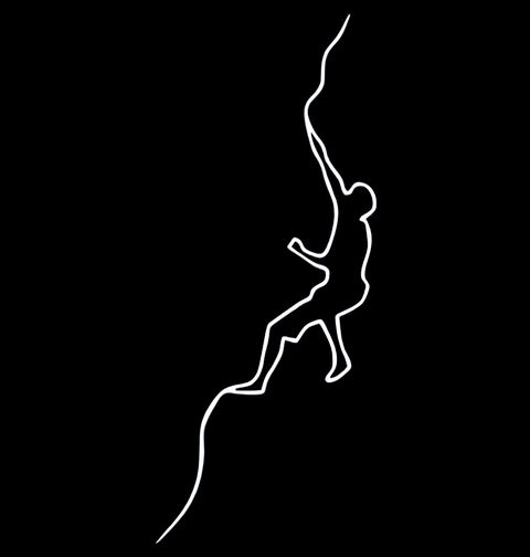 Obrázek produktu Dětské tričko Silueta Lezce v Akci