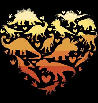 Obrázek 2 produktu Pánská mikina Dinosauři Navždy v Srdci!